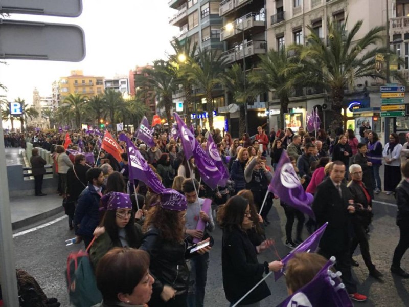 Convocatoria de manifestación en Alicante hoy