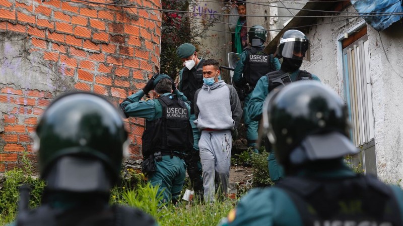 Detenidos en redada contra el tráfico de drogas en Mora de Toledo